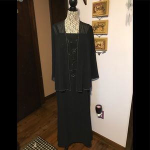Black gown